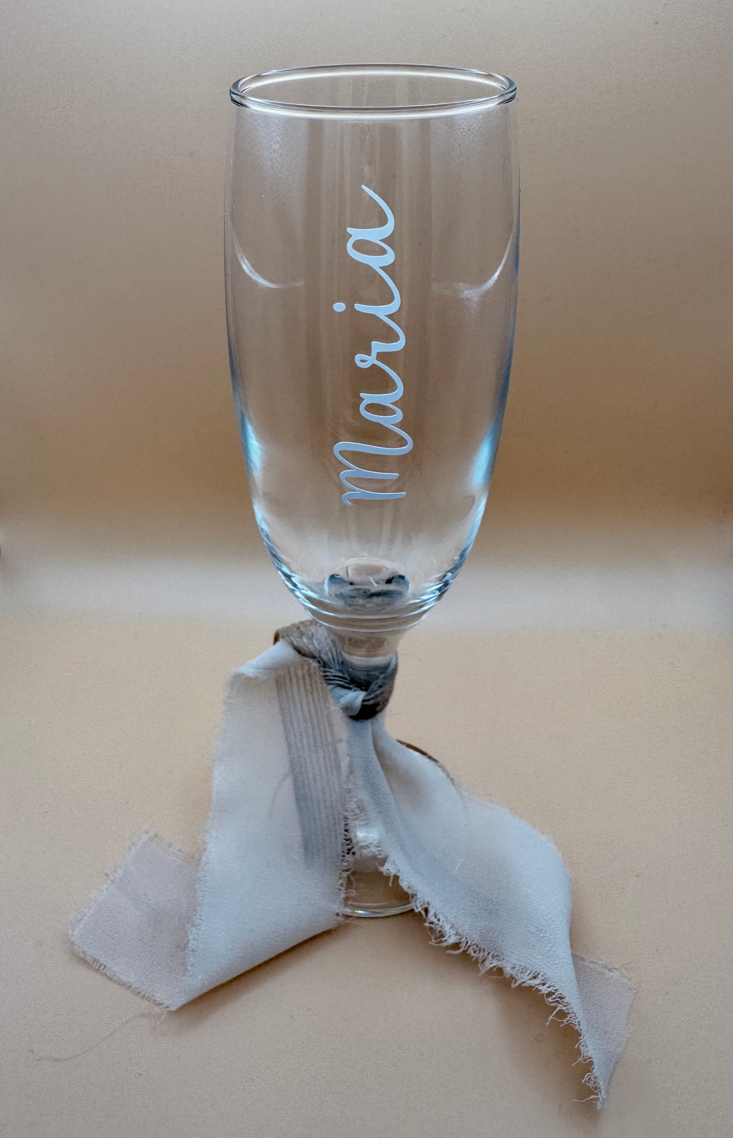 Copa de cava personalizada