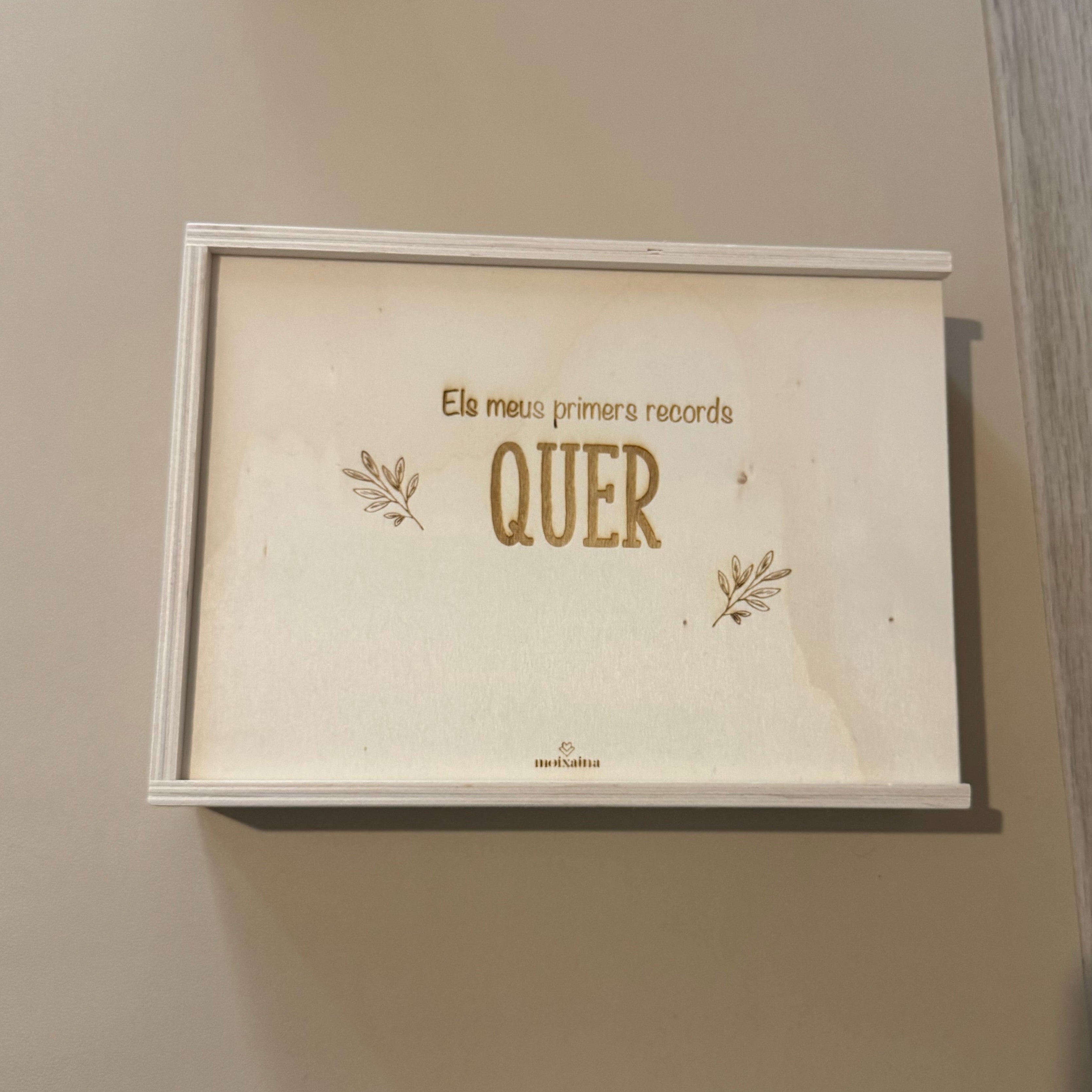 Caja “mis primeros recuerdos”