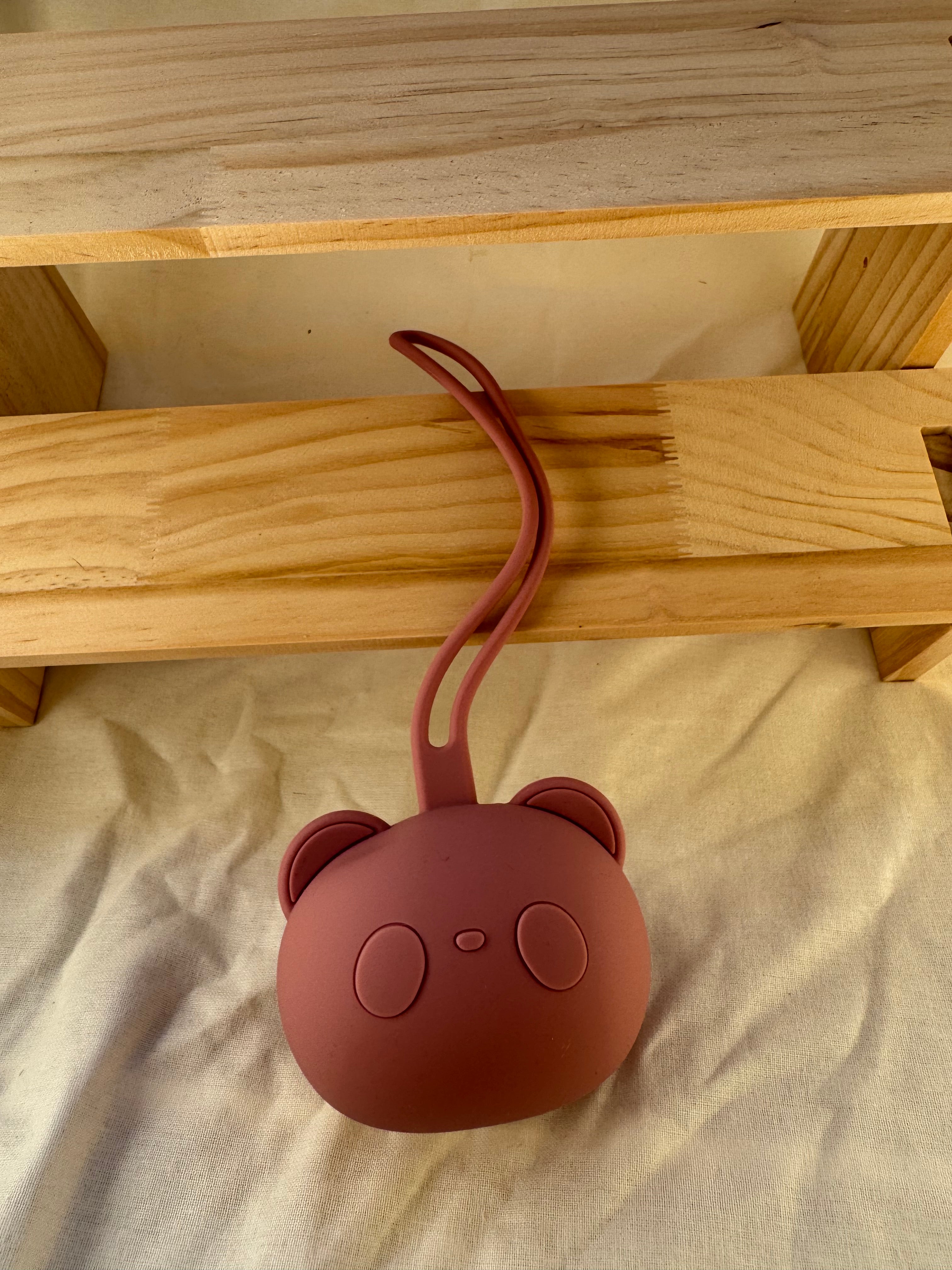 Porta chupete de silicona