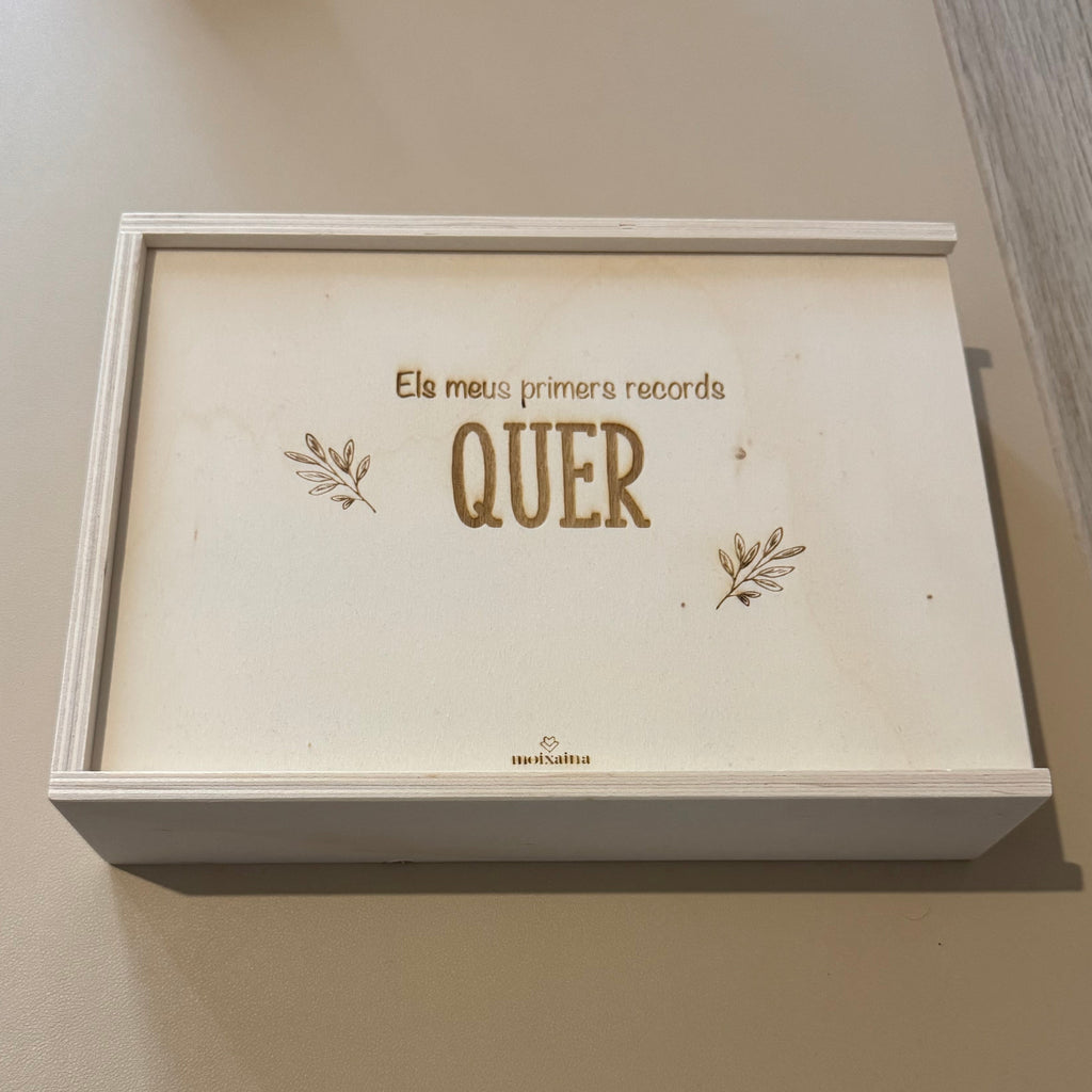 Caja “mis primeros recuerdos”