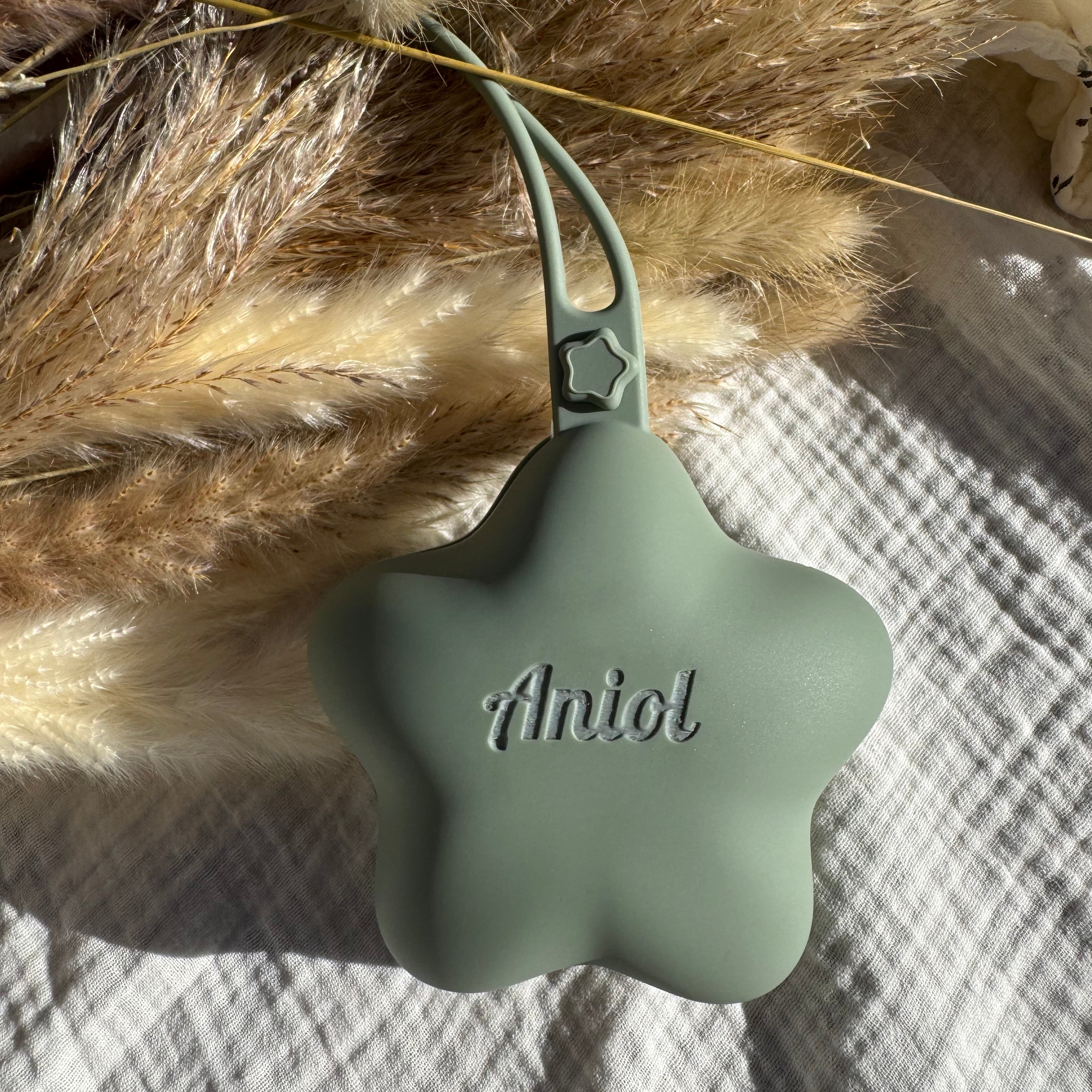 Porta chupete de silicona